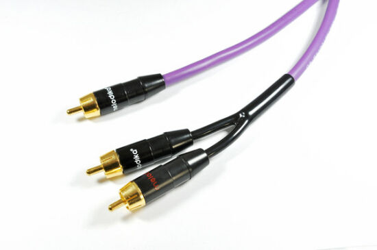 Melodika MDSWY40 Kabel do subwoofera typu Y (RCA-2xRCA) Purple Rain - 4m