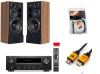Zestaw stereo -  Denon DRA-900H + Altus 300 + Przewody Gratis